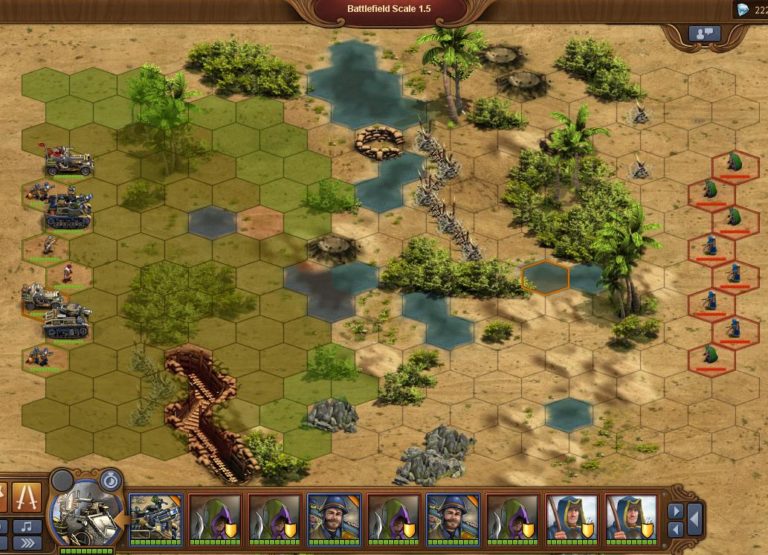hex strategy games battle